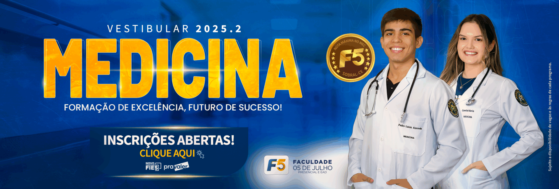 banner home – PS 2025.2 – Medicina – F5 Sobral – 28MAI- AB