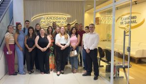 Estudantes do curso de Direito participam de visita técnica ao Cartório do 2º Ofício de Sobral