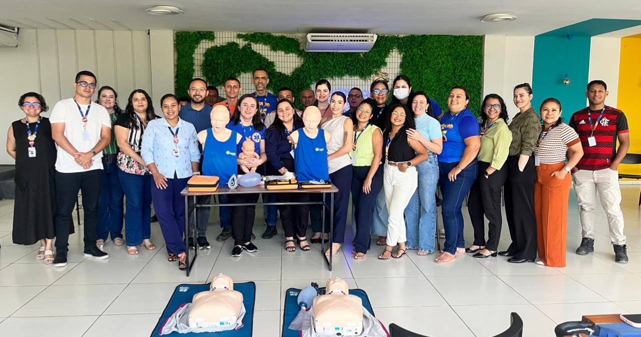 CIPAA F5 realiza minicurso de primeiros socorros e capacita colaboradores para agir em emergências
