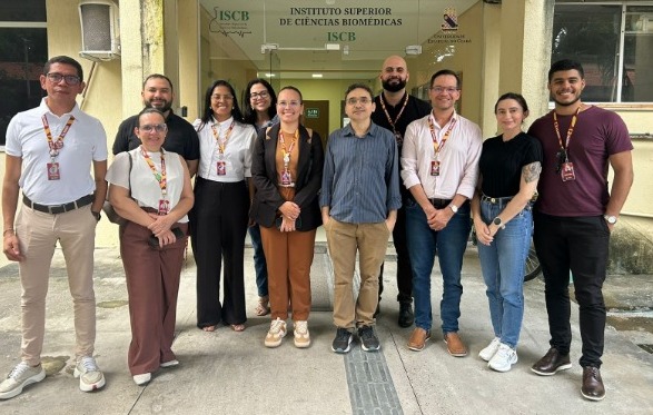 F5 realiza visita técnica ao NUTEC e à UECE para fortalecimento da pesquisa e inovação