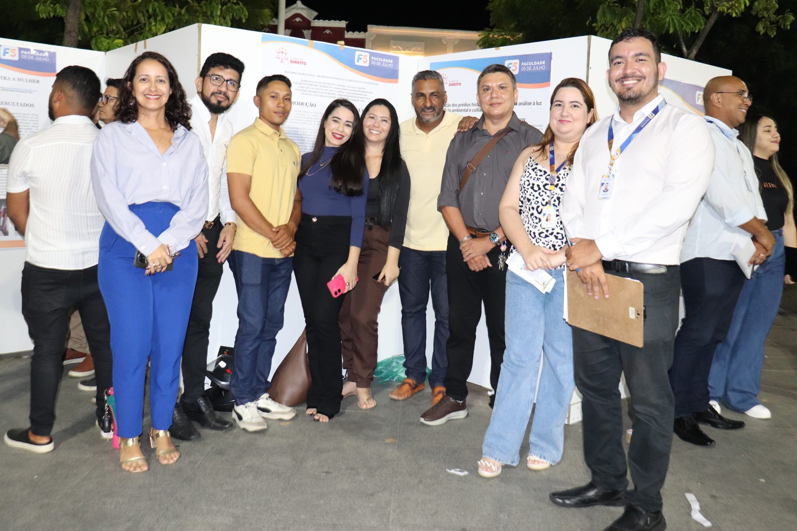 IV Mostra de Extensão do Curso de Direito da F5 leva cidadania e conhecimento ao Arco de Nossa Senhora de Fátima