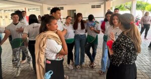 Curso de Odontologia da F5 participa de Feira de Profissões com estudantes do Ensino Médio