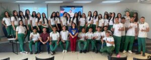 F5 recebe estudantes da Escola Loyola de Forquilha em visita institucional