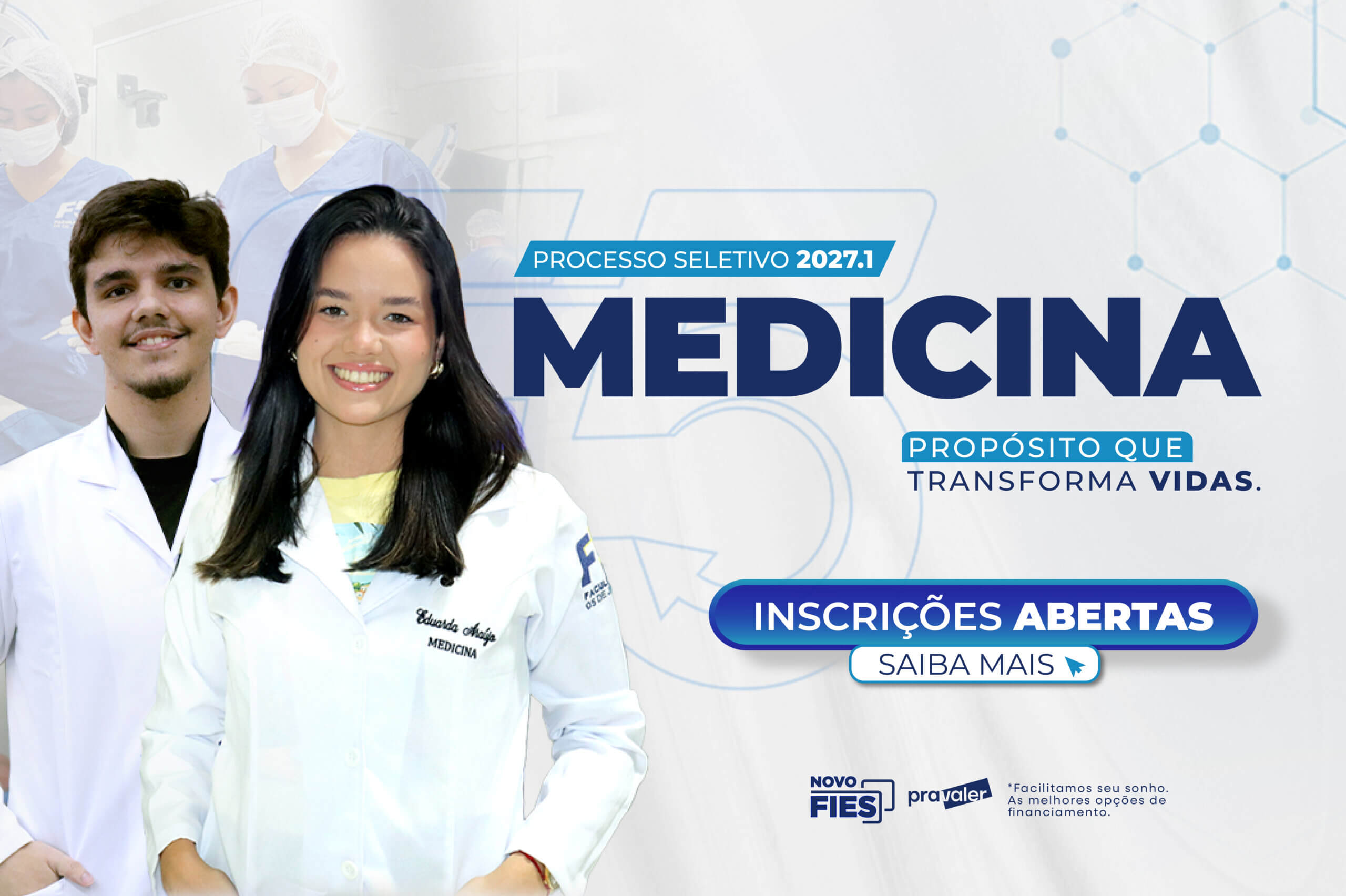 Ensino de qualidade e estrutura moderna: Faculdade F5 lança Processo Seletivo de Medicina 2027.1 com vagas limitadas