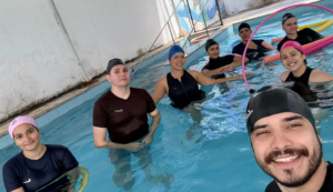 F5 inicia aulas práticas de Fisioterapia Aquática em parceria com o IGS Sobral