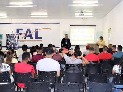 FAL realiza acolhida dos estudantes novatos 2020.1