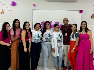 Ligas Acadêmicas do curso de Fisioterapia participam de Ação em Alusão ao Dia da Mulher no IFCE