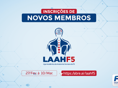 LAAHF5 está com inscrições abertas para novos membros